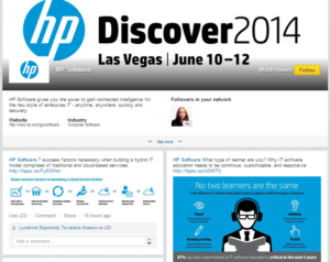 HP Linkedin Showcase Page