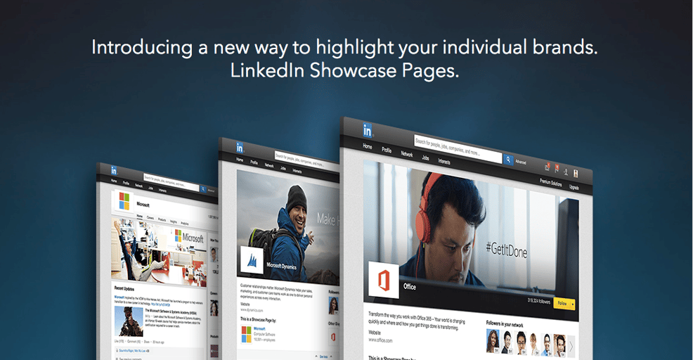 5 Examples of Great LinkedIn Showcase Pages