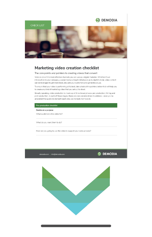 Demodia-marketing-video-creation-checklist-en-download