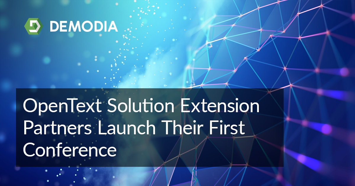 OpenText SolEx Partners launch their first conference